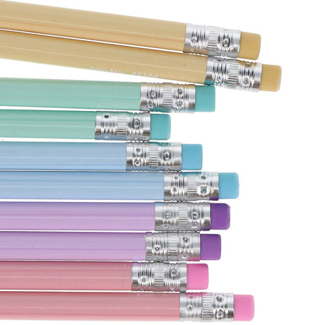 Premto Pastel HB Pencils With Eraser - Tub of 100