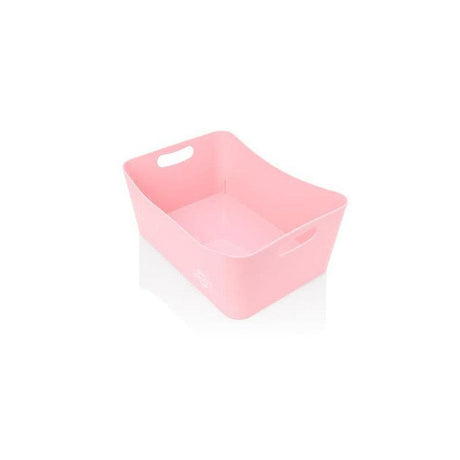 Premto Pastel Large Storage Basket - 340x225x140mm - Pink Sherbet