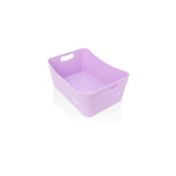 Premto Pastel Large Storage Basket - 340x225x140mm - Wild Orchid Purple | Stationery Shop UK