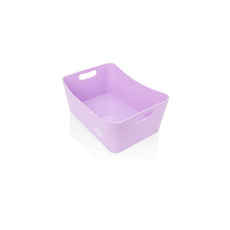 Premto Pastel Large Storage Basket - 340x225x140mm - Wild Orchid Purple