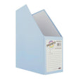 Premto Pastel Magazine Organiser - Made of Heavy Duty Cardboard - Cornflower Blue