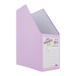 Premto Pastel Magazine Organiser - Made of Heavy Duty Cardboard - Wild Orchid Purple