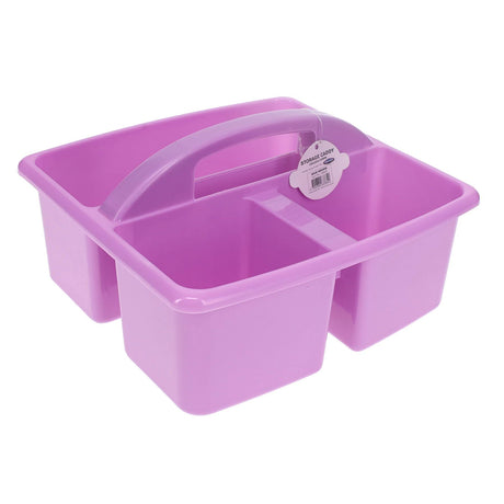 Premto Pastel Storage Caddy - 235x225x130mm - Wild Orchid Purple | Stationery Shop UK