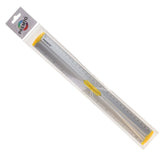 Premto S1 Aluminum Ruler With Grip 30cm - Sunshine Yellow-Rulers-Premto | Buy Online at Stationery Shop