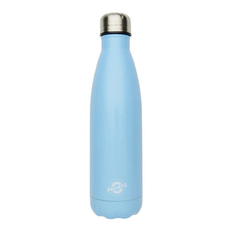 Premto Snack Box & Stainless Steel Bottle - Pastel - Cornflower Blue