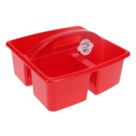 Premto Storage Caddy - 235x225x130mm - Ketchup Red | Stationery Shop UK