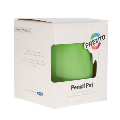 Premto Tin Pencil Pot - Caterpillar Green