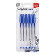 Pro:Scribe Ballpoint Pens - Blue Ink - Pack of 6