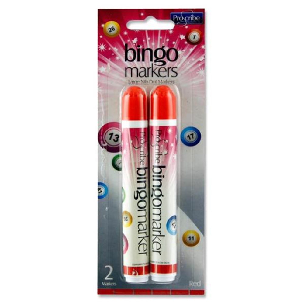 Pro:Scribe Bingo Markers - Pack of 2 | Stationery Shop UK