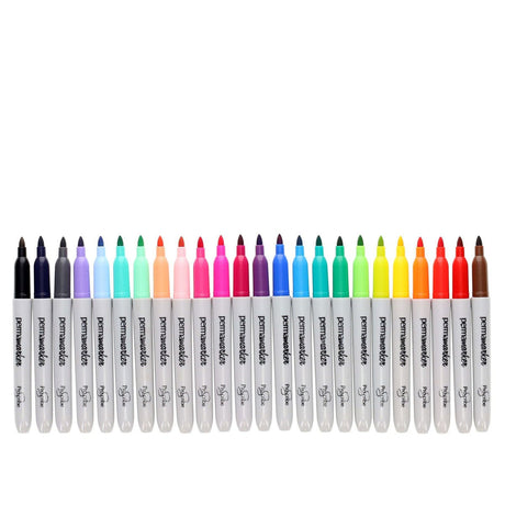 Pro:Scribe Bullet Tip Permanent Markers - Pack of 24