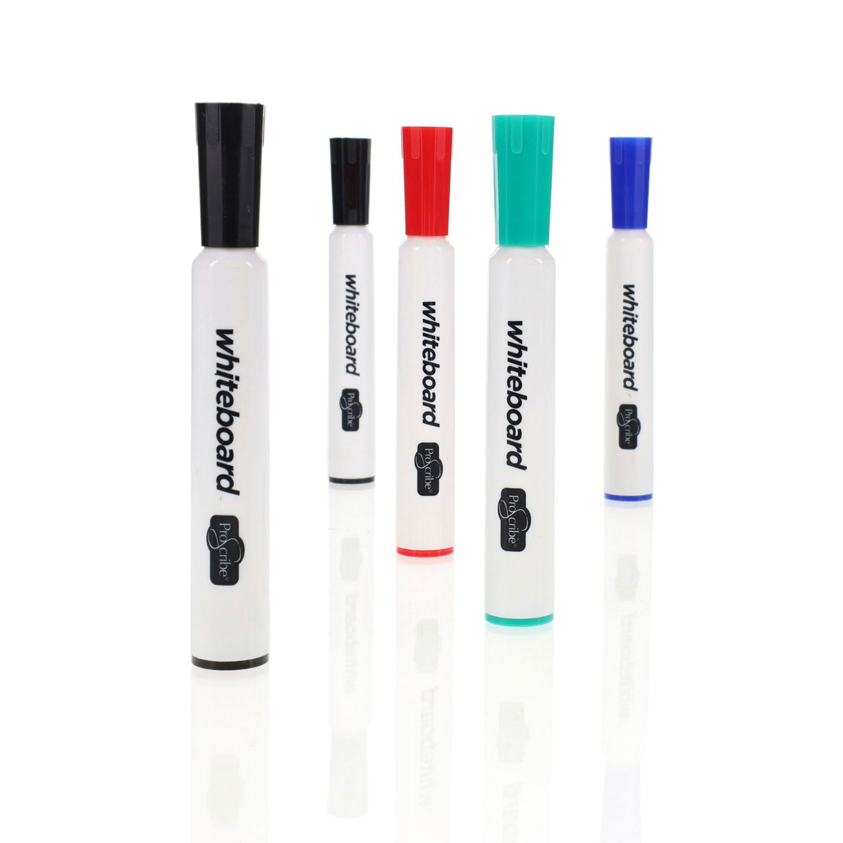 Pro:Scribe Dry Wipe Markers - Pack of 5 | Stationery Shop UK