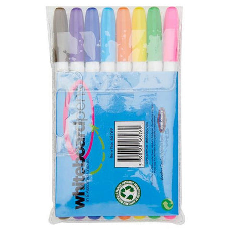 Pro:Scribe Dry Wipe Whiteboard Markers - Pack of 8