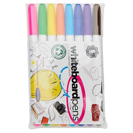 Pro:Scribe Dry Wipe Whiteboard Markers - Pack of 8-Whiteboard Markers-Pro:Scribe | Buy Online at Stationery Shop