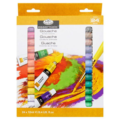Royal & Langnickel Gouache Paint Set - Pack of 24 | Stationery Shop UK
