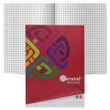 Ormond A4 Maths Copy Book - 7mm Squares - 120 Pages