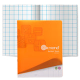 Ormond Squared Paper Durable Cover Junior Sum Copy Book - 20mm Squares - 40 Pages