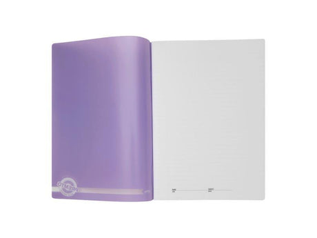 Premto Pastel A4 Durable Cover Manuscript Book - 120 Pages - Wild Orchid Purple