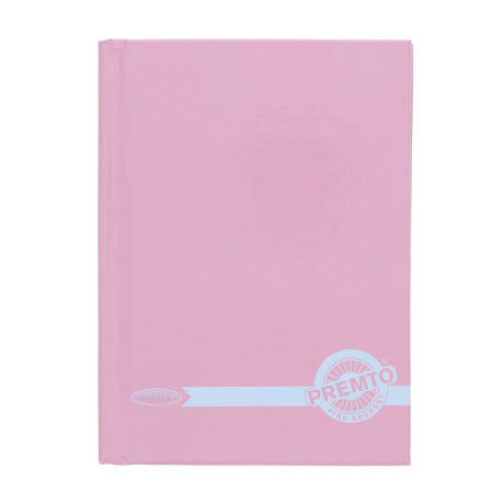 Premto Pastel A6 Hardcover Notebook - 160 Pages - Pastel - Pink Sherbet