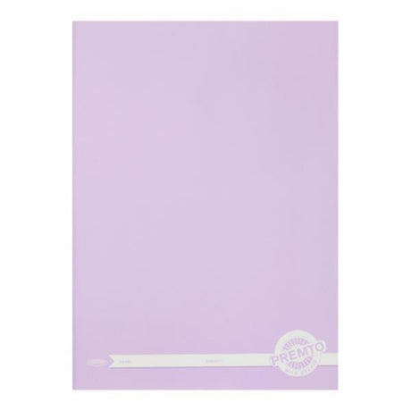Premto Pastel A4 Manuscript Book - 120 Pages - Wild Orchid Purple | Stationery Shop UK