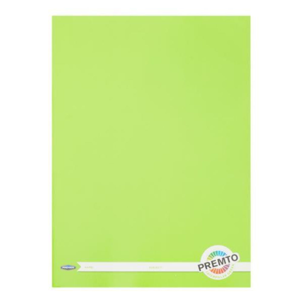Premto A4 Manuscript Book - 120 Pages - Caterpillar Green | Stationery Shop UK