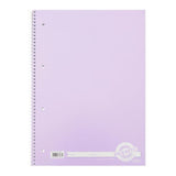 Premto Pastel A4 Spiral Notebook - 160 Pages -Wild Orchid