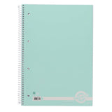 Premto Pastel A4 Spiral Notebook - 320 Pages - Mint Magic