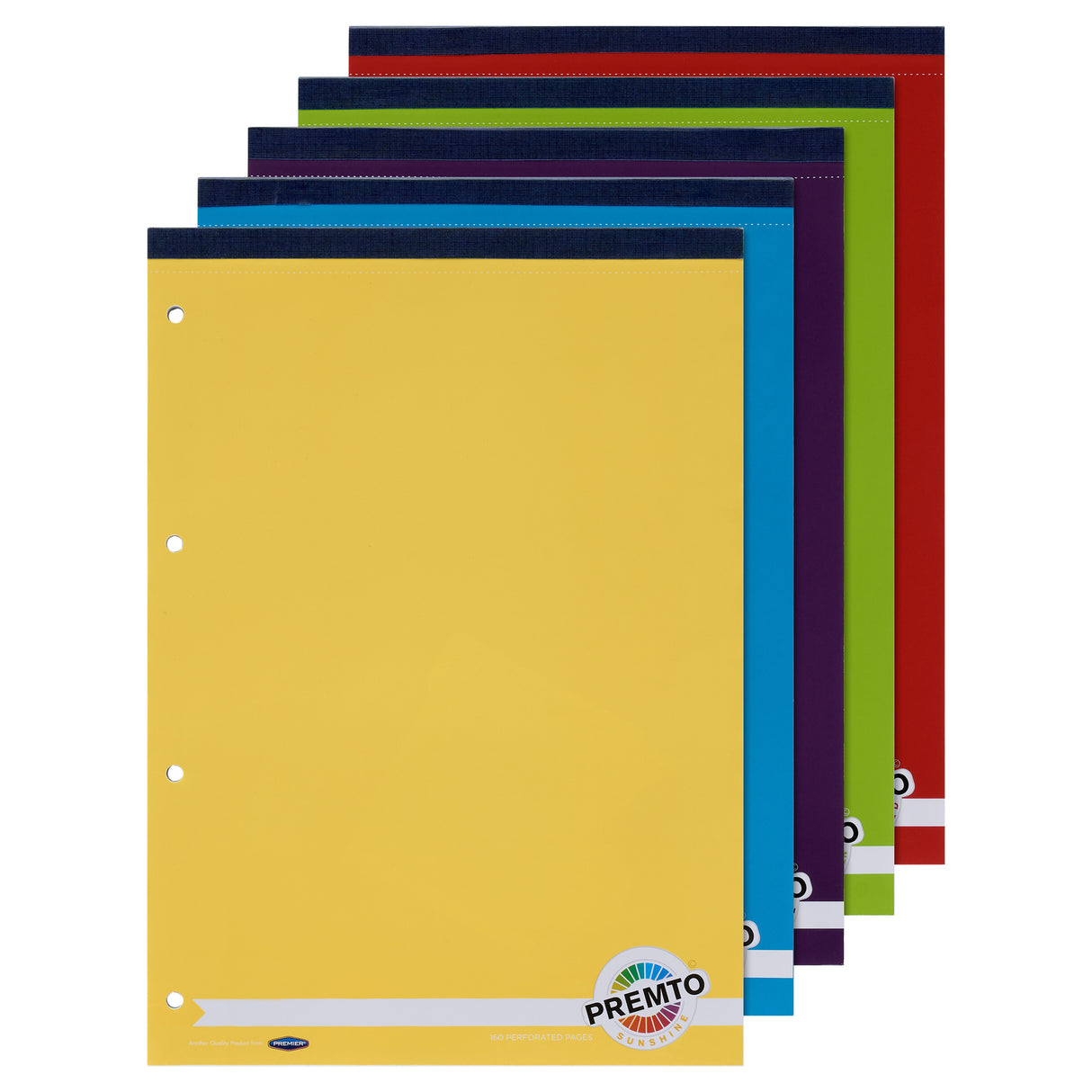 Premto A4 160Pg Refill Pad Top Bound S1 - Pack of 5