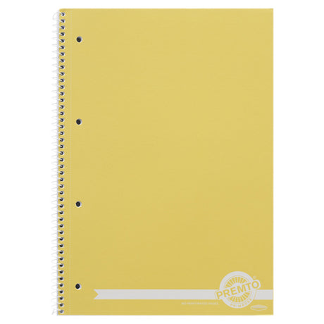 Premto A4 160Pg Spiral Notebook Pastel - Pack of 5