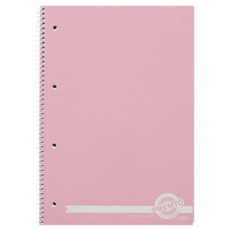 Premto A4 160Pg Spiral Notebook Pastel - Pack of 5