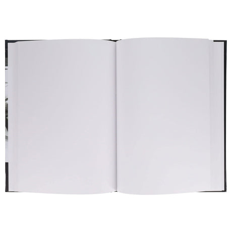 Icon A4 Hardcover Sketch Book Blue Cover - 135gsm - 64 Sheets