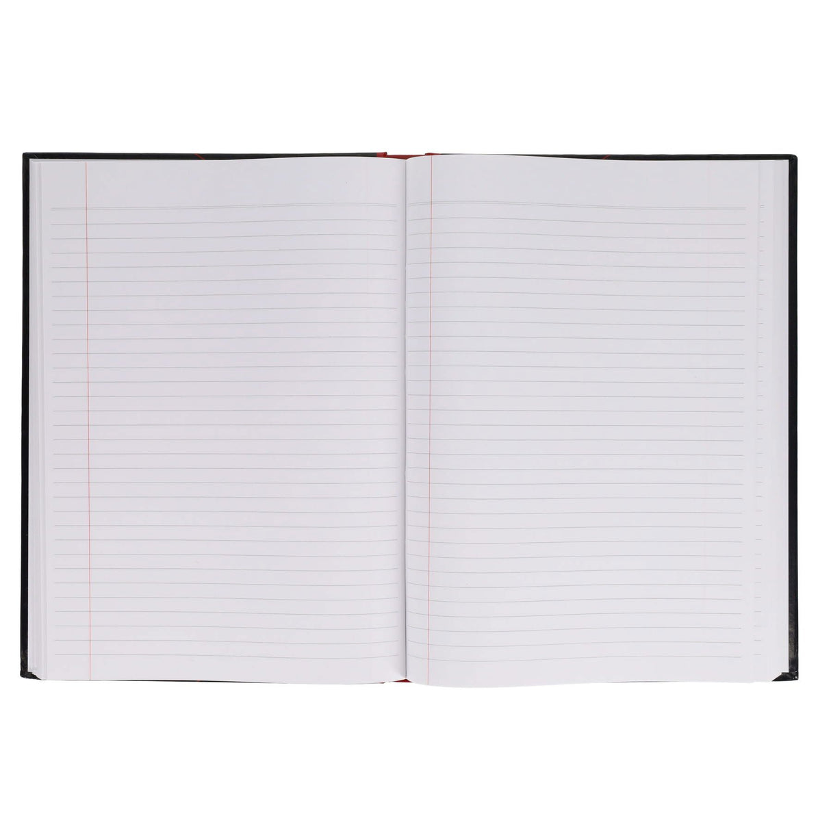 Premier A4 Hardcover Notebook - 80gsm - Red & Black - 384 Pages