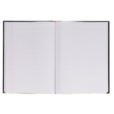 Premier A4 Hardcover Notebook - 80gsm - Red & Black - 384 Pages