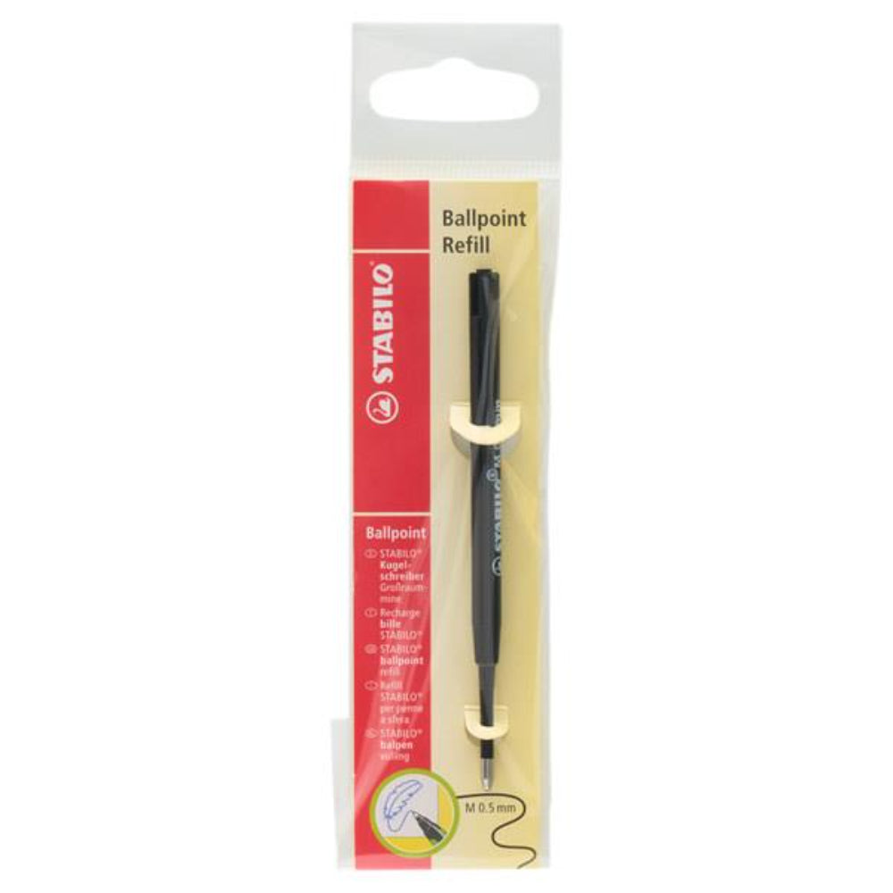 Stabilo Standard Ballpoint Refills - Black Ink