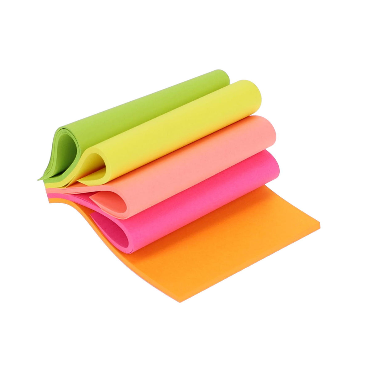 Stik-ie Notes - 75 x 75mm - 5 Colour Rainbow