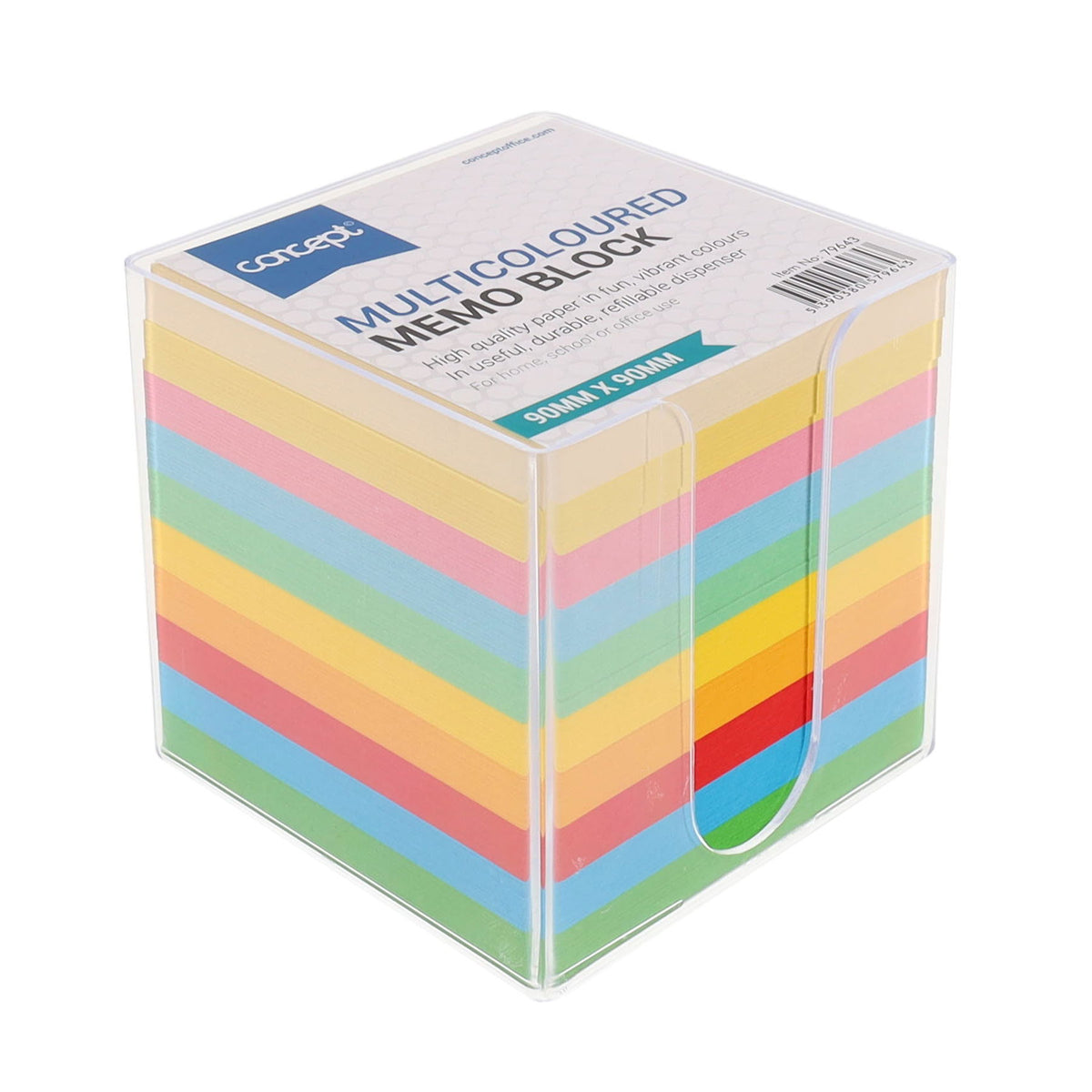 Paper Long Block Premier Office 90x90mm Paper Block in Box | Buy Online at Stationery Shop