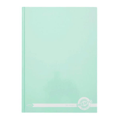 Premto Pastel A4 Hardcover Notebook - 160 Pages - Mint Magic Green