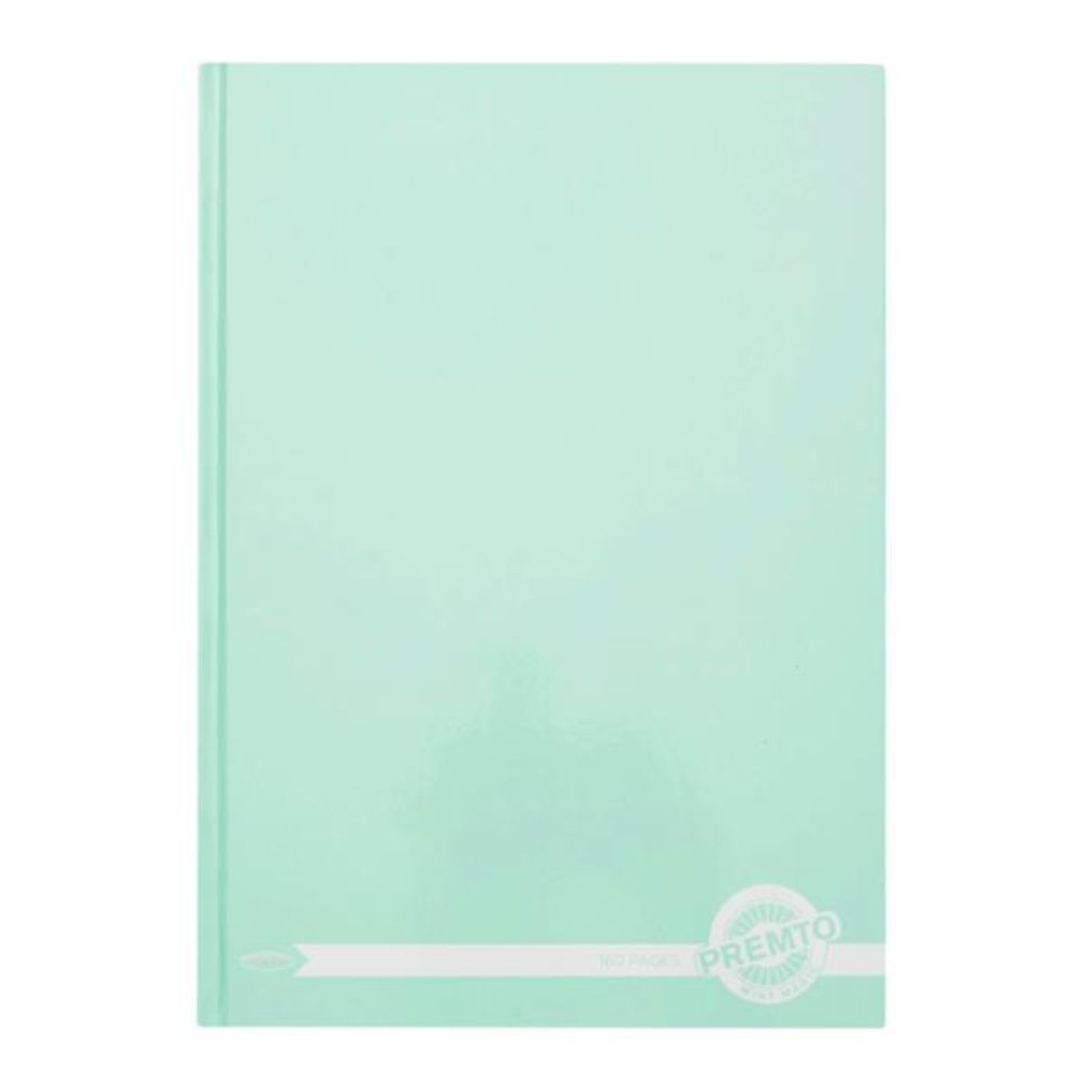 Premto Pastel A5 Hardcover Notebook - 160 Pages - Mint Magic