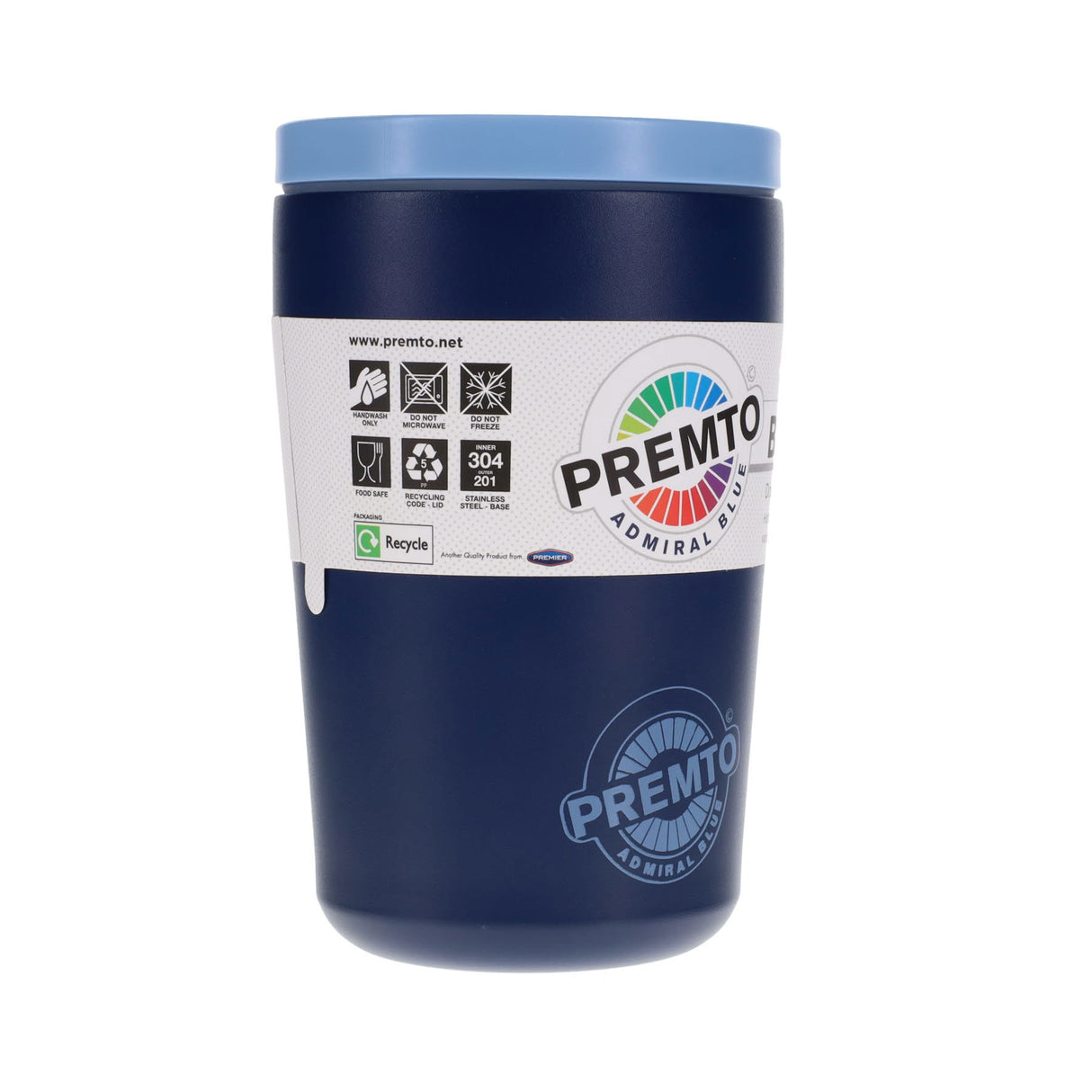 Premto Barista Cup - 355ml - Admiral Blue