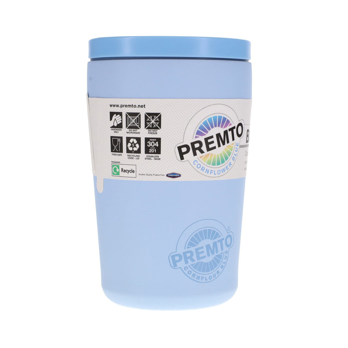 Premto Barista Cup - 355ml - Cornflower Blue