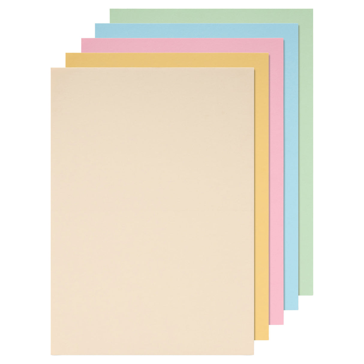 Premier Activity A4 Card - 160 gsm - Pastel Rainbow - 50 Sheets