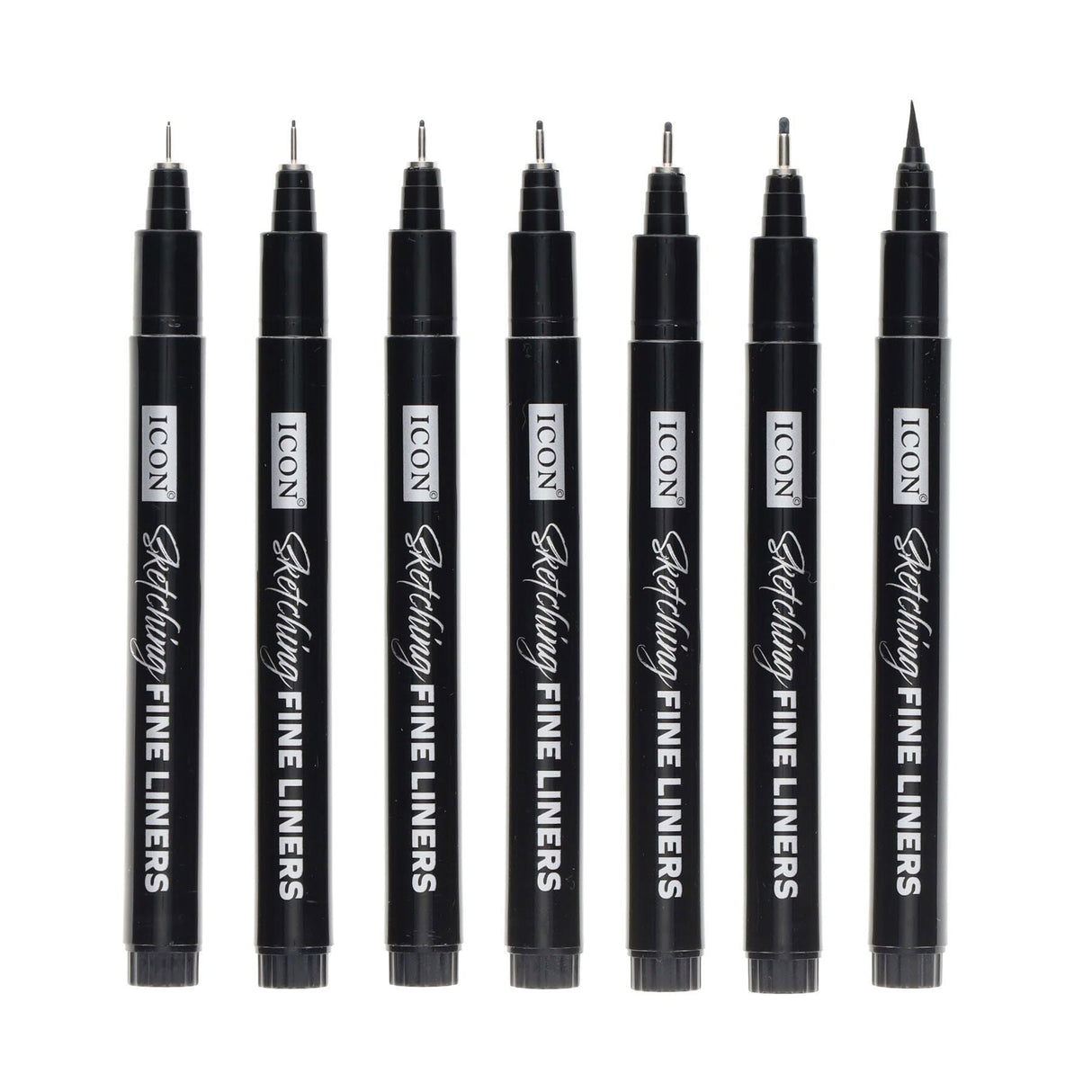 Sketching Fineliner Pens - Pack of 7 | Stationery Shop UK