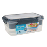 Smash Leakproof Clip & Seal Lunch Box - 2L - Black-Lunch Boxes-Smash|StationeryShop.co.uk