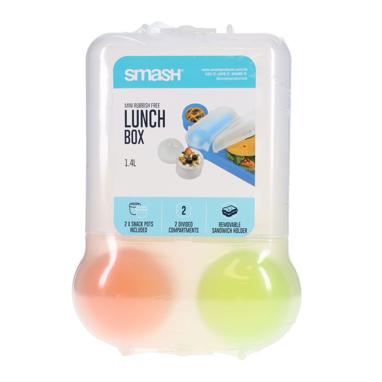 Smash Mini Rubbish Free Lunchbox Set | Stationery Shop UK