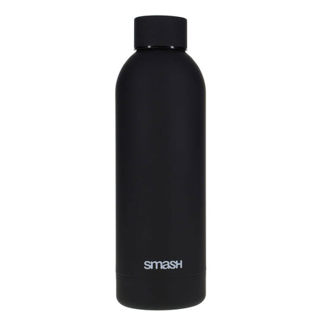 Smash Stainless Steel Twin Walled Bottle - 500ml - Black