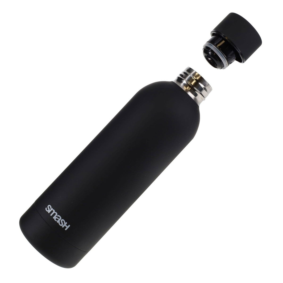 Smash Stainless Steel Twin Walled Bottle - 500ml - Black