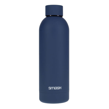 Smash Stainless Steel Twin Walled Bottle - 500ml - Blue | Stationery Shop UK