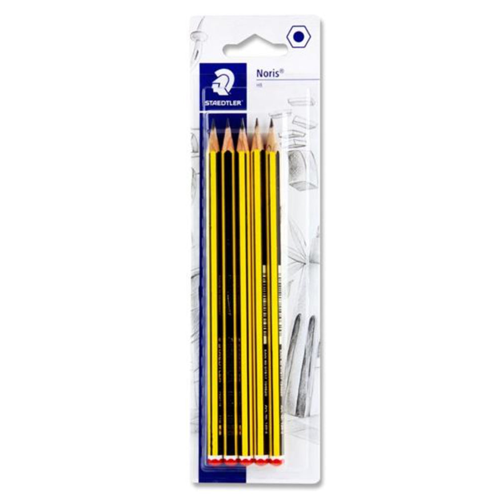 Staedtler Noris Carded Pencils HB - Pack of 5-Pencils-Staedtler|StationeryShop.co.uk