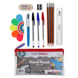 Stationery Multipack | 200x115mm Transparent Pencil Case Pack - Option 2