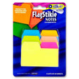 Stik-ie 6 x 20 Sheets Index & Note Taking Page Markers - Neon