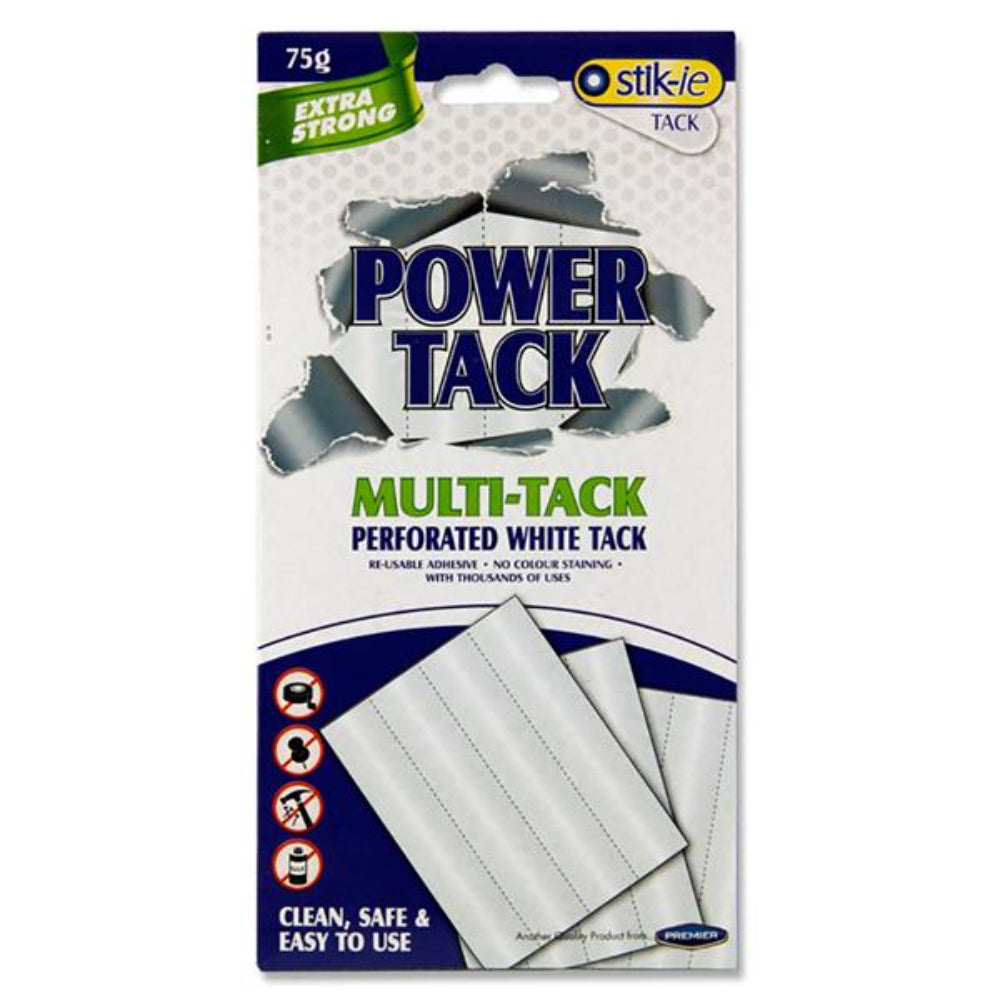 Stik-ie Power Tack - White-Sticky Pads & Glue Dots-Stik-ie|StationeryShop.co.uk